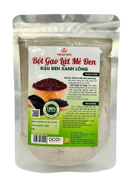 BỘT GẠO LỨT MÈ ĐEN ĐẬU ĐEN XANH LÒNG