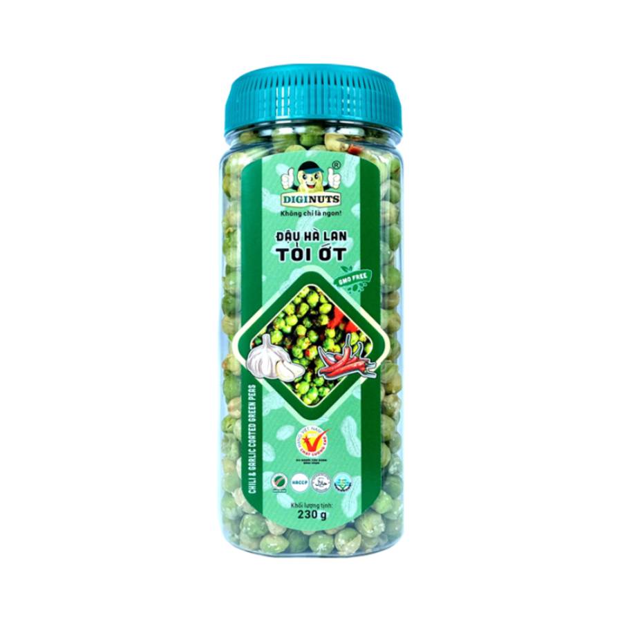 ĐẬU HÀ LAN TỎI ỚT DGFOODS