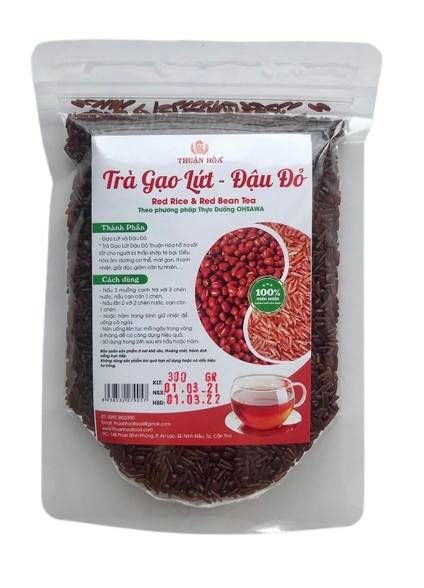 TRÀ GẠO LỨT ĐẬU ĐỎ